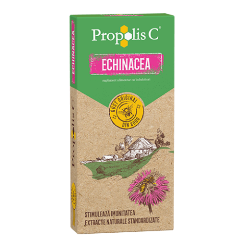Propolis C Echinacea 30 Comprimate, Comprimate, 30buc-0 Propolis C Echinacea 30 Comprimate, Comprimate, 30buc-0