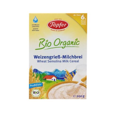 Topfer Cereale Gris Grau cu Lapte 6 Luni, Pulbere, 200g-0 Topfer Cereale Gris Grau cu Lapte 6 Luni, Pulbere, 200g-0