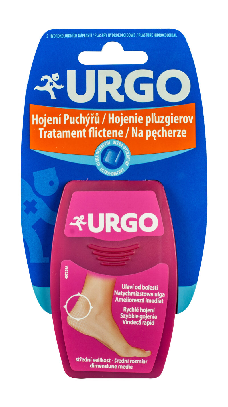 Urgo Tratament Flictene Discret Mediu Plasturi , Plasturi, 5buc -0