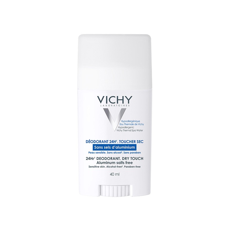 VICHY Deodorant Stick 24h, Efect de Piele Uscata, Stick, 40ml-0