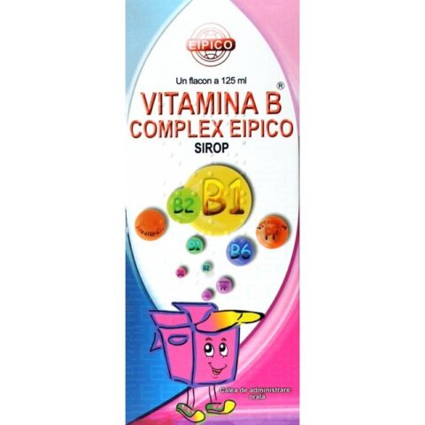 Vitamina B Complex Eipico Sirop, Sirop, 125ml-0