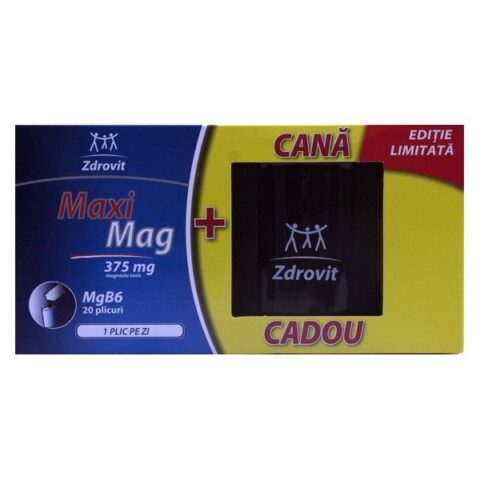 Zdrovit MaxiMag Plicuri +Cana Cadou ,20 buc, Plicuri -0