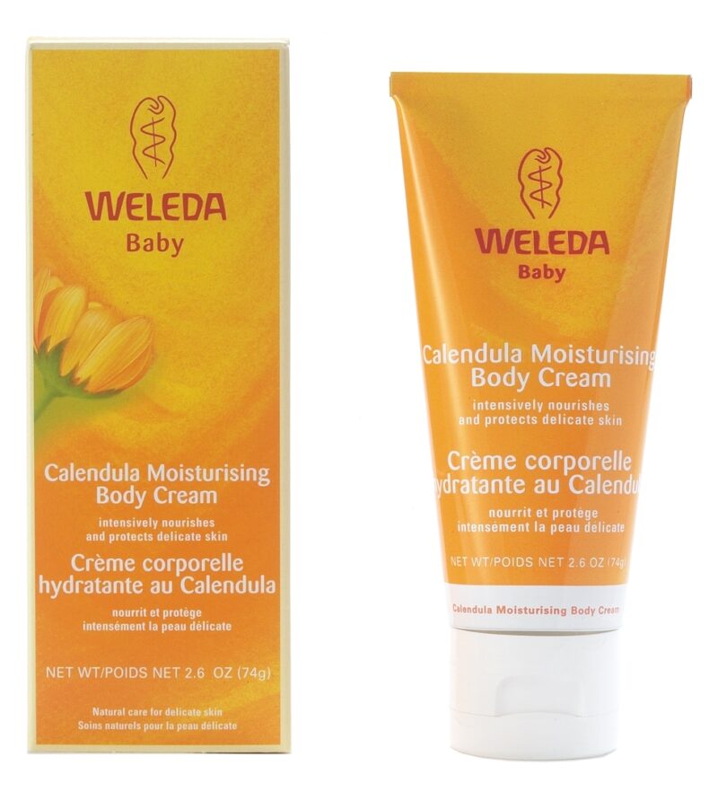 WELEDA Baby Cremă de Corp Hidratantă cu Gălbenele, Crema, 75ml-0