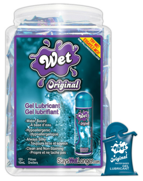 Wet Original Gel Lubrifiant Pernite 10ml, Pernite, 1buc-0