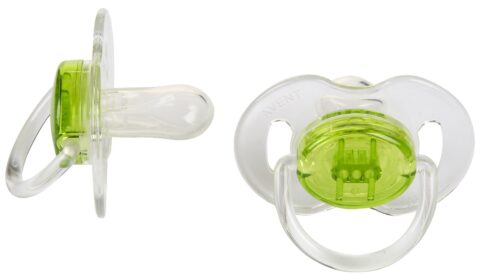 AVENT Suzete 0-6 Luni Pentru Zi Transparente 0%BPA, Suzete, 2buc-0 AVENT Suzete 0-6 Luni Pentru Zi Transparente 0%BPA, Suzete, 2buc-0