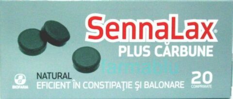 Sennalax Plus Cărbune, Comprimate, Comprimate, 20buc-0 Sennalax Plus Cărbune, Comprimate, Comprimate, 20buc-0