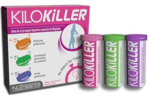 Kilokiller Comprimate Efervescente pentru Slăbit, Comprimate, 1 Set-0