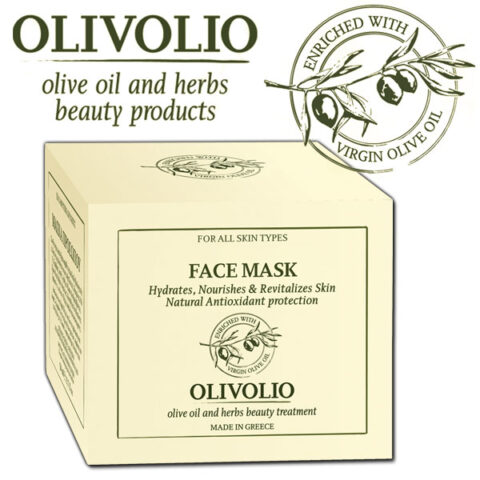 Olivolio Mască pentru Faţă, Mască Hidratantă, 50 ml-0