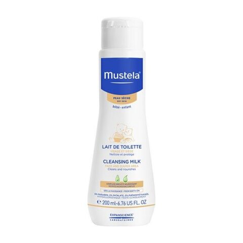 Mustela Bebe Lapte de Curăţare, Lapte, 200ml-0 Mustela Bebe Lapte de Curăţare, Lapte, 200ml-0