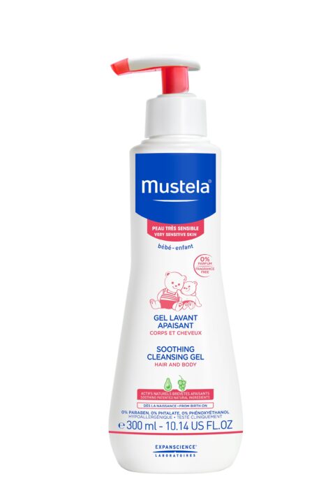 Mustela Gel Curatator Calmant Pentru Piele Sensibila , Gel, 300ml-0 Mustela Gel Curatator Calmant Pentru Piele Sensibila , Gel, 300ml-0