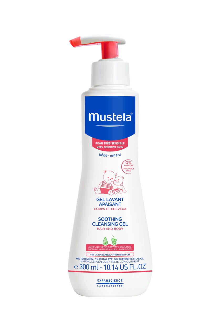 Mustela Gel Curatator Calmant Pentru Piele Sensibila , Gel, 300ml-0