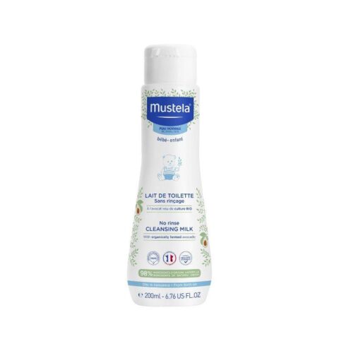 Mustela Lapte De Curatare Fara Clatire, Lapte, 200ml -0 Mustela Lapte De Curatare Fara Clatire, Lapte, 200ml -0