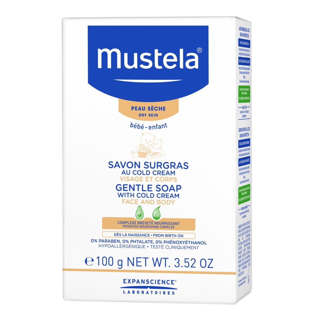 Mustela Bebe Sapun Solid Cu Cold Cream, Săpun, 100gr-0