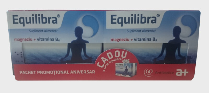 Equilibra Magneziu+Vitamina B6 Capsule, Capsule 30buc-0