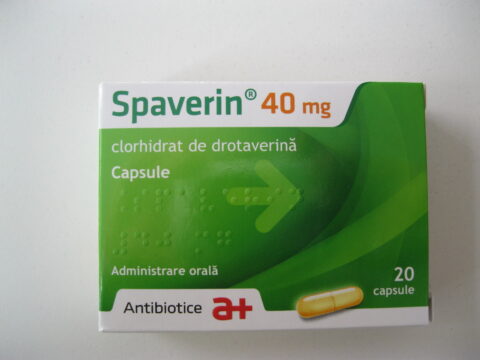 Spaverin 40mg Capsule, Capsule 20buc-0 Spaverin 40mg Capsule, Capsule 20buc-0