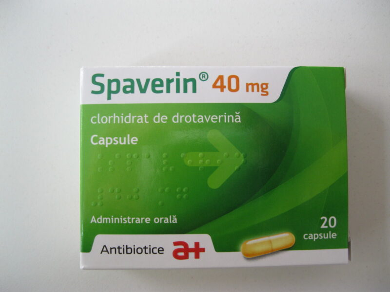 Spaverin 40mg Capsule, Capsule 20buc-0
