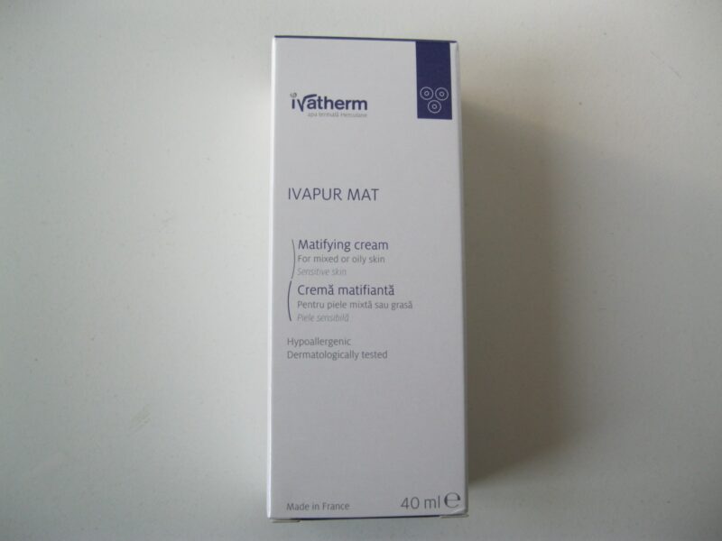 IVATHERM Ivapur Mat Crema Matifianta Pentru Piele Mixta-Grasa, Crema, 40ml-4446