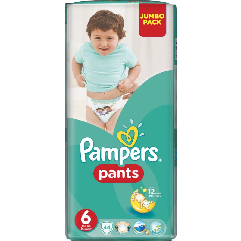 Pampers 6 Active Chilotei 16+ kg, Scutec Chilot, 44buc-0