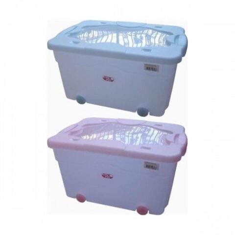 Primii Pasi Cutie Depozitare Cu Roti 50L, Cutie, 1buc-0