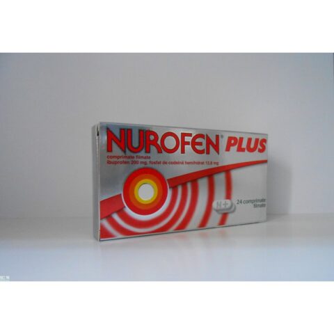Nurofen Plus 200 mg Comprimate Filmate , Comprimate Filmate, 24 buc -0 Nurofen Plus 200 mg Comprimate Filmate , Comprimate Filmate, 24 buc -0