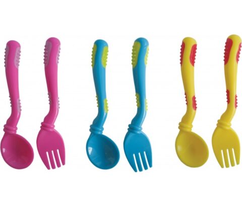 Primii Pasi Set Lingurita Si Furculita Ergonomice, Set, 2buc-0 Primii Pasi Set Lingurita Si Furculita Ergonomice, Set, 2buc-0