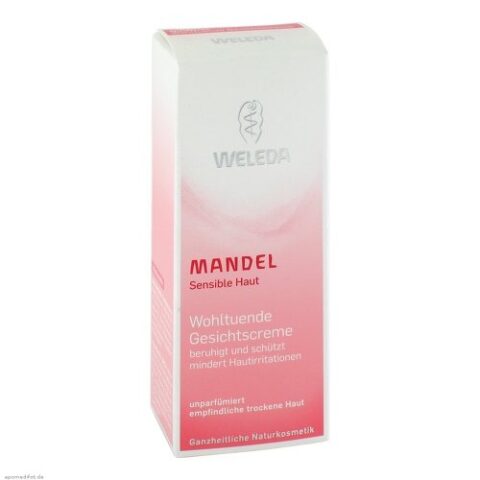 Weleda Crema Faciala Cu Migdale Pentru Piele Sensibila, Crema, 30ml-0