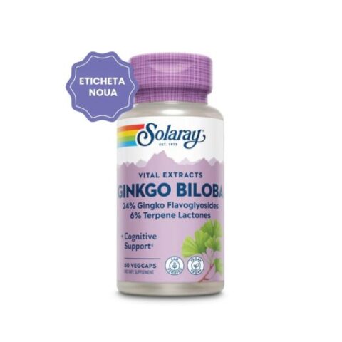 Secom Ginkgo Biloba 60mg Capsule Vegetale, Capsule, 60buc-0 Secom Ginkgo Biloba 60mg Capsule Vegetale, Capsule, 60buc-0