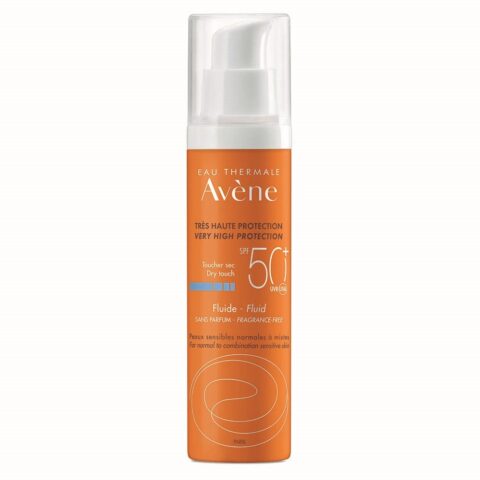 Avene Fluid Fara Parfum Fotoprotectie SPF 50+, Fluid, 50ml-0
