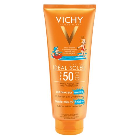 Vichy Ideal Soleil Lapte Fata & Corp Pentru Copii SPF 50+, Lapte, 300ml -0