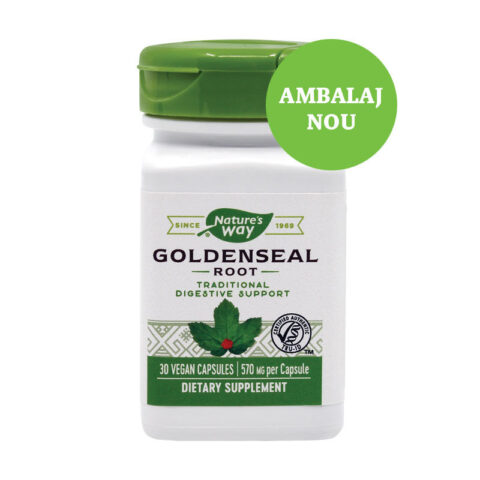 Secom Goldenseal Root 570 mg Capsule Vegetale, Capsule, 30buc-0 Secom Goldenseal Root 570 mg Capsule Vegetale, Capsule, 30buc-0
