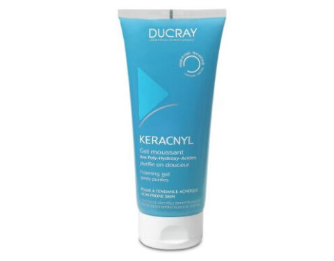Ducray Keracnyl Gel Spumant Purifiant Pentru Ten Acneic, Gel, 200ml-0