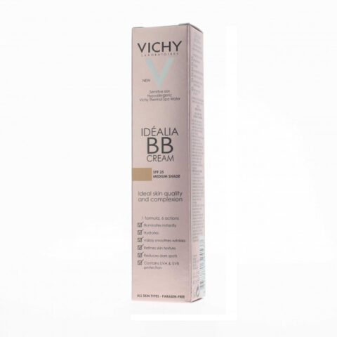 Vichy Idealia BB Teinte Medium Crema Cu Tenta Medie, Crema, 40ml-0