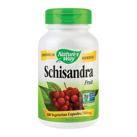 Secom Schisandra 580mg Capsule Vegetale, Capsule, 100buc-0 Secom Schisandra 580mg Capsule Vegetale, Capsule, 100buc-0