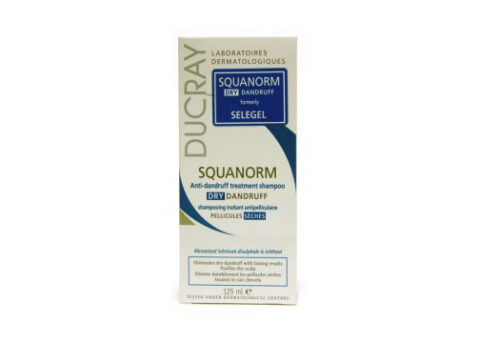 Ducray Squanorm Sampon Matreata Uscata ex Selegel, Sampon, 125ml-0