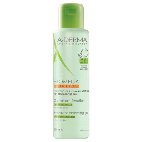 Ducray A-Derma Exomega Control Gel 2in1, Gel, 500ml-0