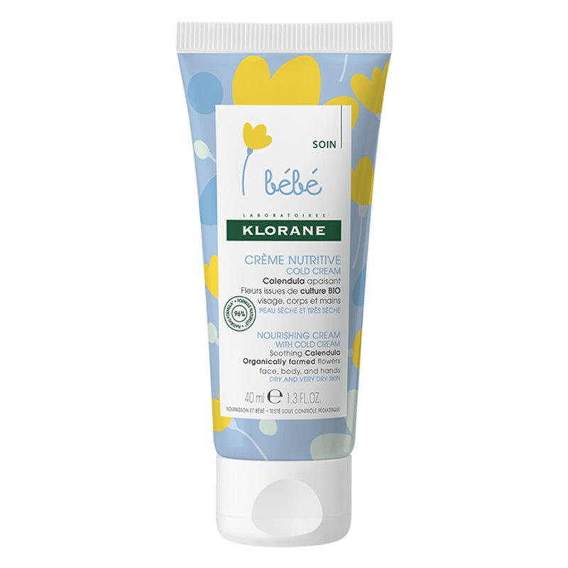 Klorane Bebe Crema Nutritiva Cold Cream, Crema, 40ml-0