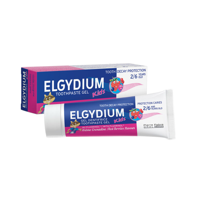 PFOC Elgydium Pasta Dinti Cu Aroma De Rodie 2-6 Ani, Pasta De Dinti, 50ml-0