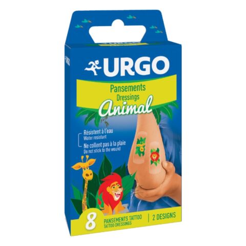 Urgo Jungle Tattoo Plasturi Pentru Copii, Plasturi, 8buc-0