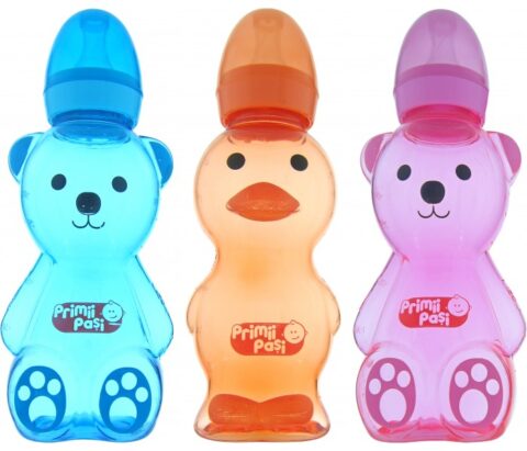 Primii Pasi Biberon Cu Tetina Silicon 0+ Luni Fara BPA, Biberon, 300ml-0 Primii Pasi Biberon Cu Tetina Silicon 0+ Luni Fara BPA, Biberon, 300ml-0