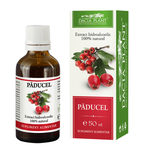 Dacia Plant Tinctura De Paducel, Tinctura, 50ml-0 Dacia Plant Tinctura De Paducel, Tinctura, 50ml-0