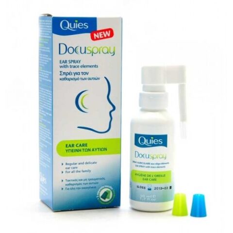 Quies Docuspray – Spray Auricular Bazat Pe Elemente Marine, Spray,100ml-0 Quies Docuspray - Spray Auricular Bazat Pe Elemente Marine, Spray,100ml-0
