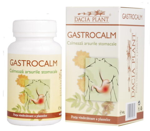 Dacia Plant Gastrocalm Comprimate, Comprimate, 60buc-0