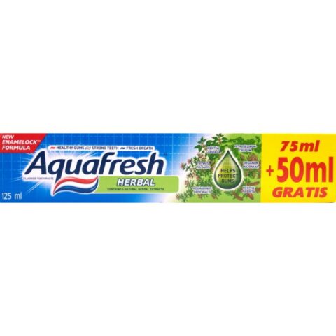 Aquafresh Herbal Pasta De Dinti, Pasta De Dinti, 125ml-0