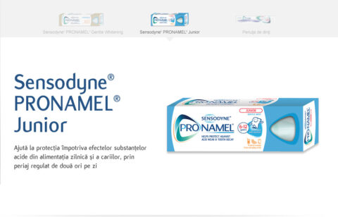 Sensodyne ProNamel/ProSmalt Junior 6-12 ani Pasta De Dinti, 50ml-0