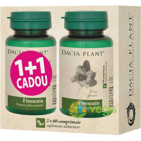 Fitosenin Dacia Plant, Comprimate, 1+1 Cadou 120 buc -0 Fitosenin Dacia Plant, Comprimate, 1+1 Cadou 120 buc -0
