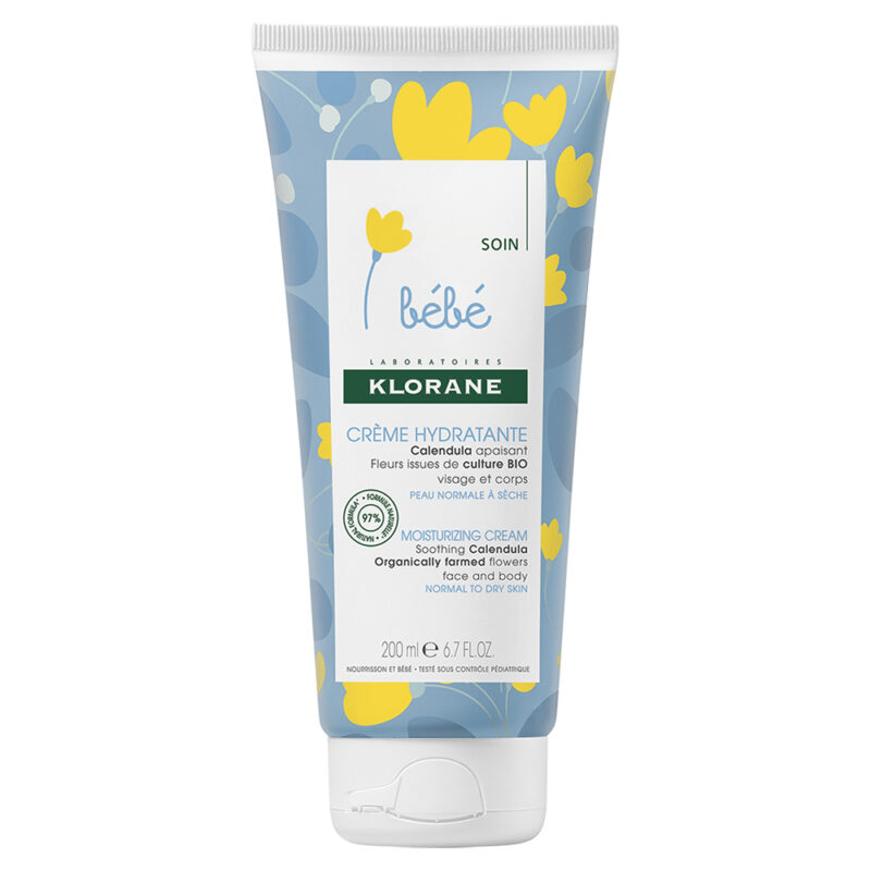 Klorane Bebe Crema Hidratanta, Crema, 200ml-0