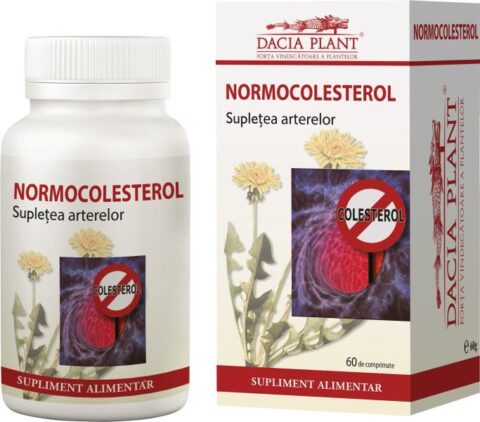 Dacia Plant Normocolesterol Comprimate, Comprimate, 60buc-0