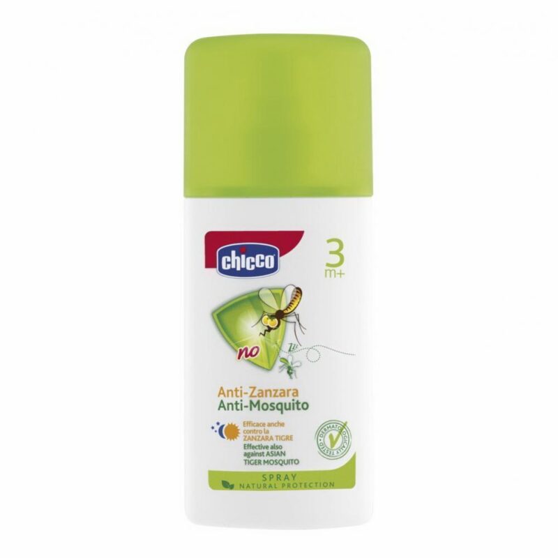 Chicco Zanza - No Spray Anti Tantari 3+ Luni, Spray,100ml -0
