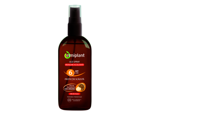 Elmiplant Sun Ulei Spray Bronzare Accelerata SPF 6, Ulei, 150ml-0