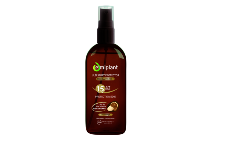 Elmiplant Sun Ulei Spray Bronzare Accelerata SPF 15, Ulei, 150ml-0